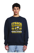 Ithaca Middle School Wrestling Navy Crew