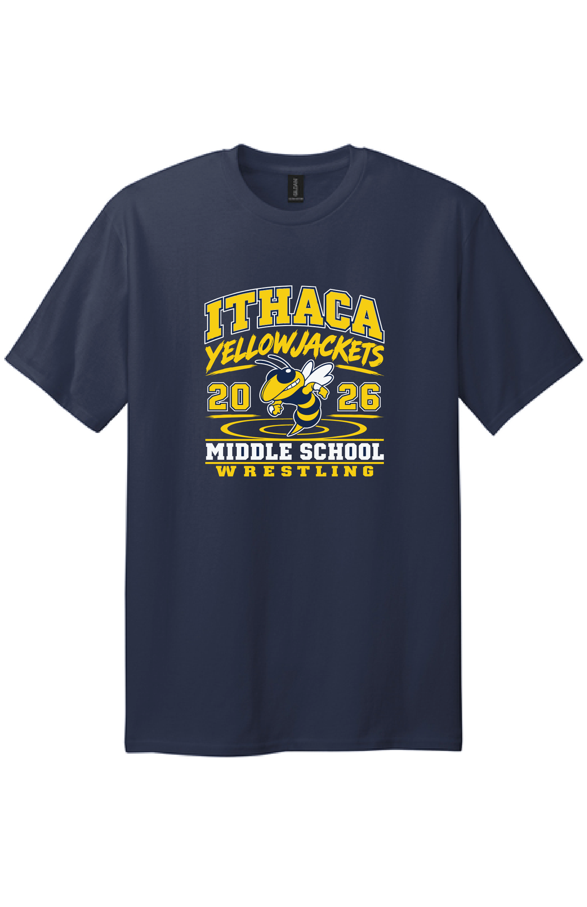 Ithaca  Middle School Wrestling Tshirt