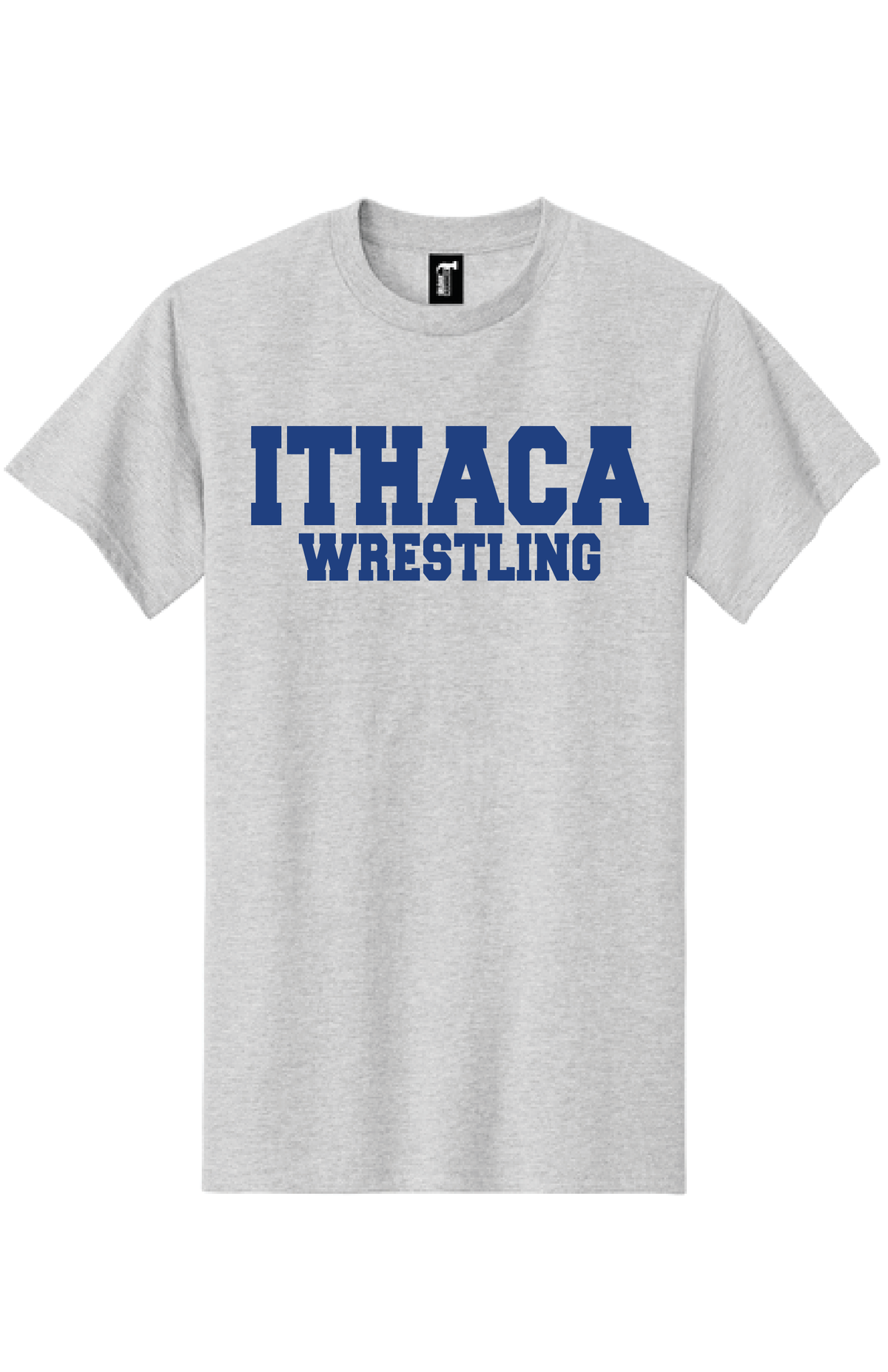 Ithaca Wrestling Sport Gray Tshirt